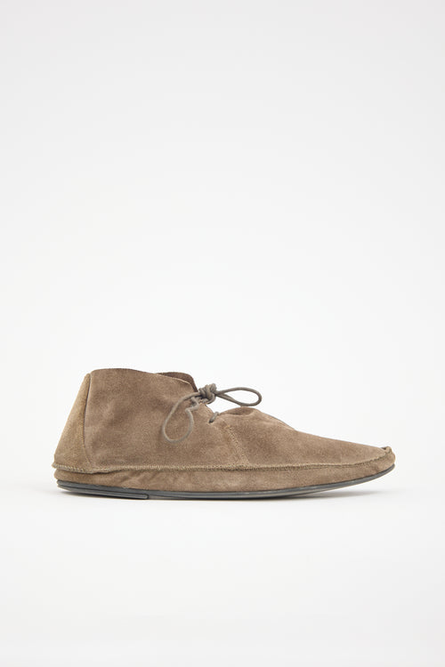 The Row Suede Tyler Boot