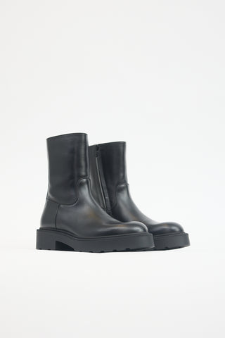 The Row Leather Nobilis TR Boot