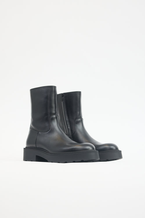 The Row Leather Nobilis TR Boot