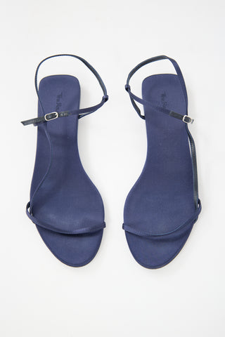 The Row Satin Bare Sandal