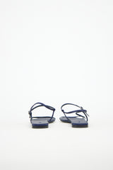 The Row Satin Bare Sandal