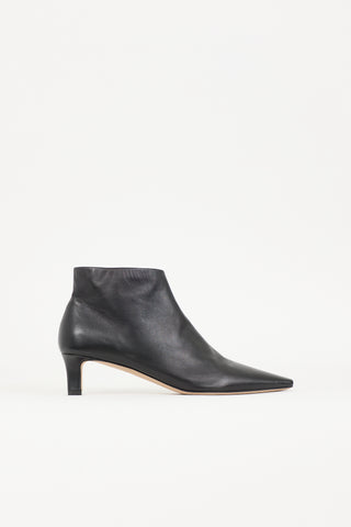 The Row Leather Carla Boot
