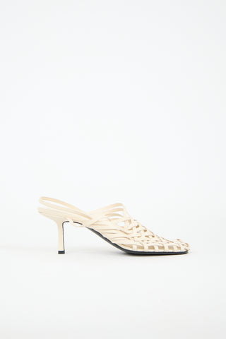 The Row Woven Leather Mule