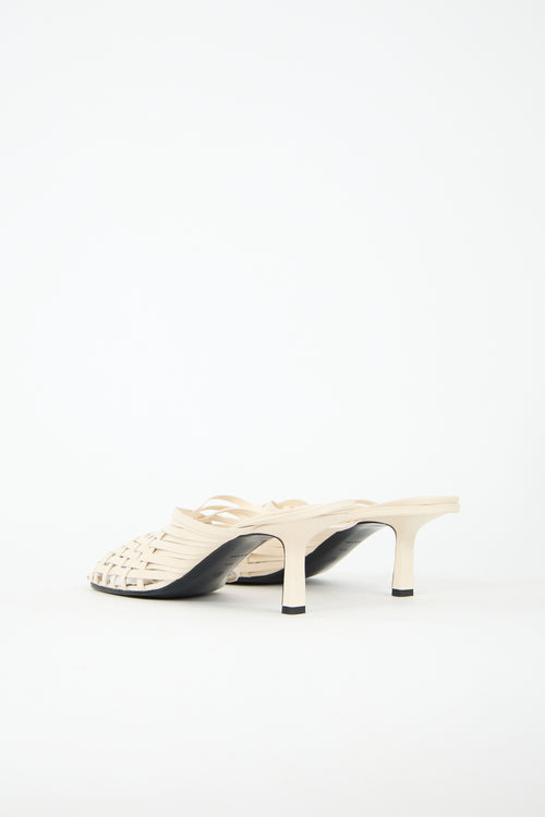 The Row Woven Leather Mule