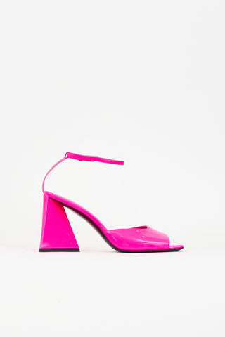 The Attico Patent Piper Heel