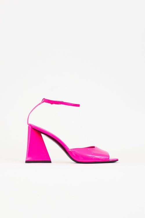 The Attico Patent Piper Heel