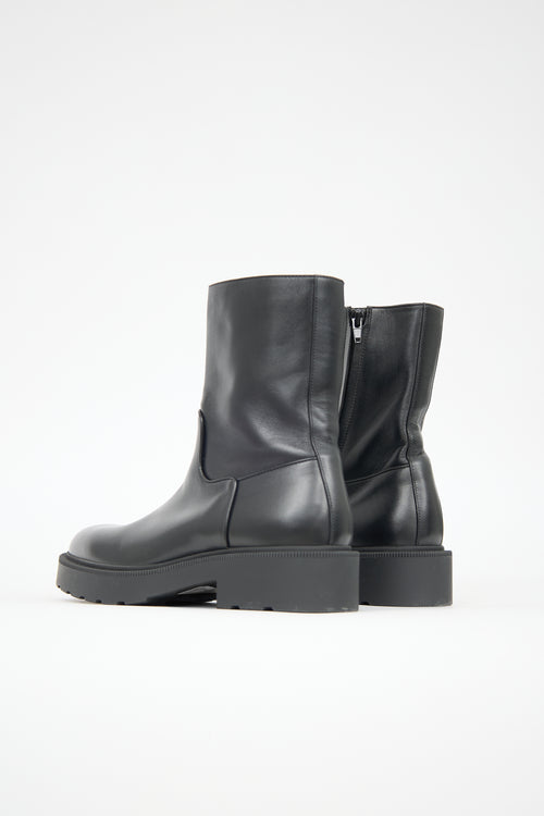 The Row Leather Nobilis TR Boot