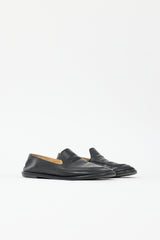 The Row Leather Canal Flat