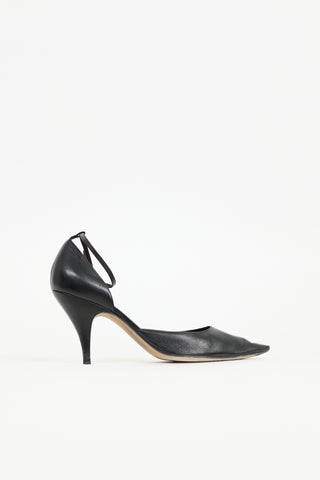 The Row Leather Liisa Heel
