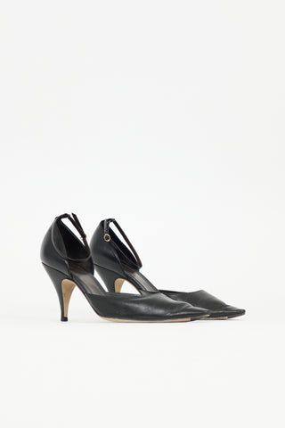 The Row Leather Liisa Heel