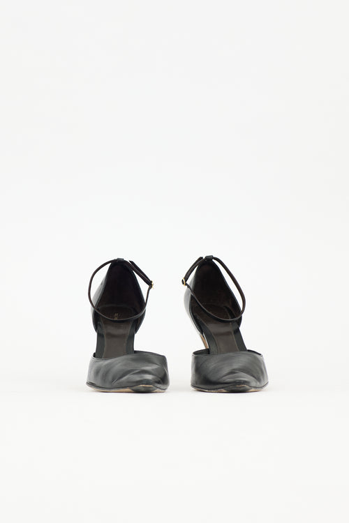 The Row Leather Liisa Heel