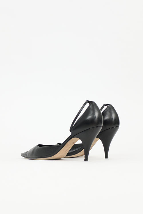 The Row Leather Liisa Heel