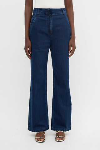 Tibi Barry Straight Leg Jeans