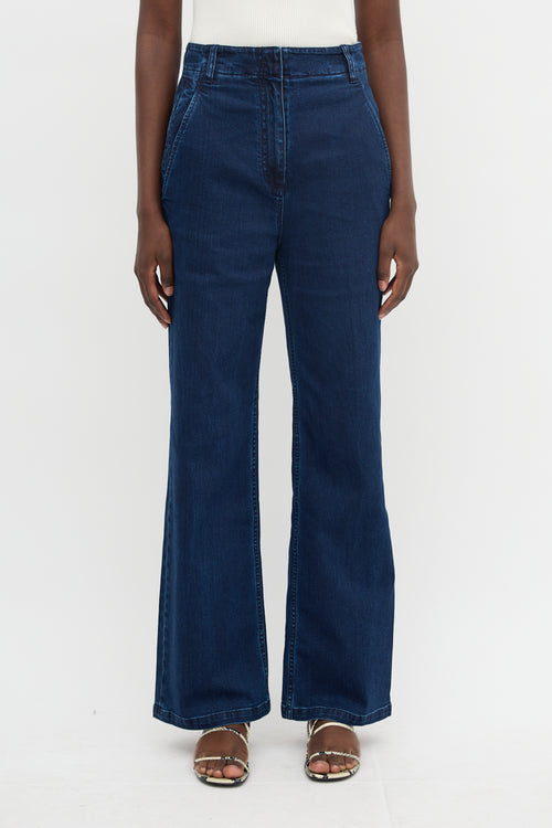 Tibi Barry Straight Leg Jeans