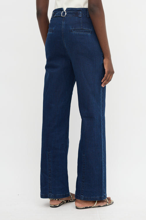 Tibi Barry Straight Leg Jeans