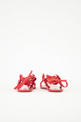 Tibi Suede Amari Lace Up Sandal