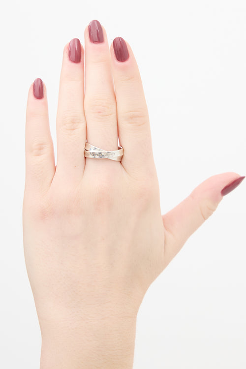 Tiffany & Co. Sterling Silver Interlocking Circles Ring