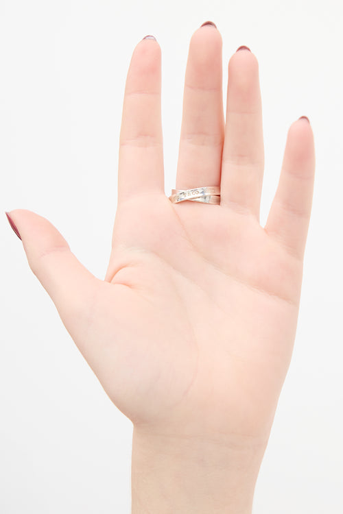 Tiffany & Co. Sterling Silver Interlocking Circles Ring