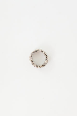Tiffany & Co. Silver Wide Chainmail Somerset Ring