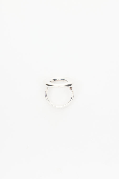 Tiffany & Co. X Elsa Peretti Sterling Silver Sevillana Ring