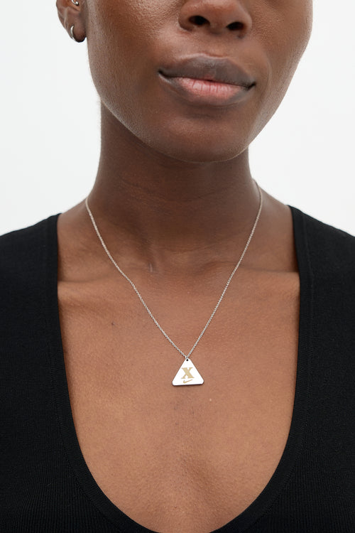 Tiffany & Co. X Nike Sterling Silver Marathon Necklace