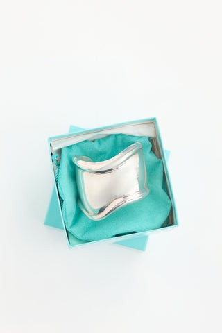 Tiffany & Co. X Elsa Peretti Sterling Silver Bone Cuff