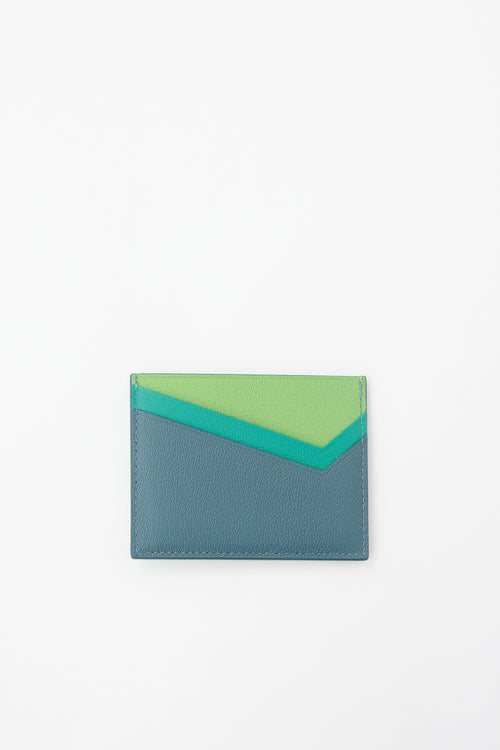 Tiffany & Co. Leather T Card Holder