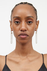 Tiffany & Co. Sterling Silver HardWear Drop Earrings