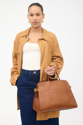 The Row Leather Soft Margaux 15 Bag