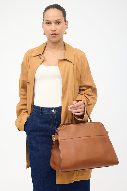 The Row Leather Soft Margaux 15 Bag