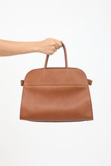 The Row Leather Soft Margaux 15 Bag