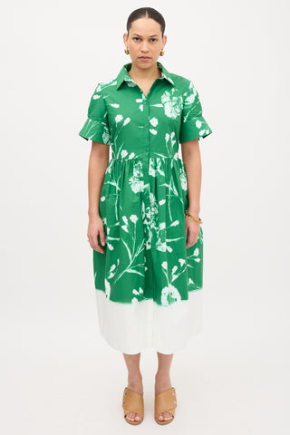 Erdem Tie Dye Shirt Dress