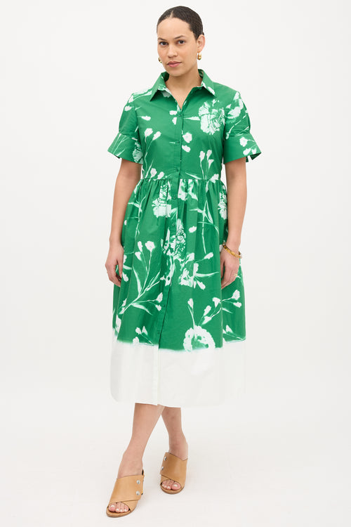 Erdem Tie Dye Shirt Dress