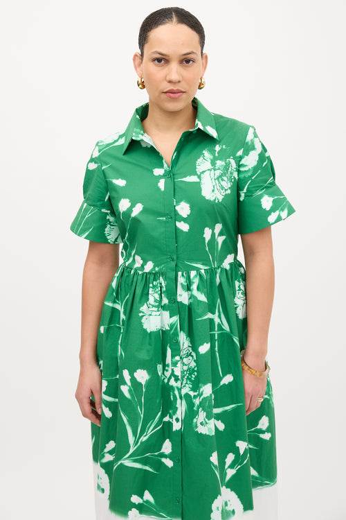 Erdem Tie Dye Shirt Dress