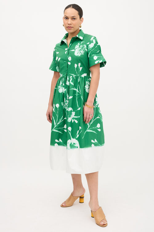 Erdem Tie Dye Shirt Dress