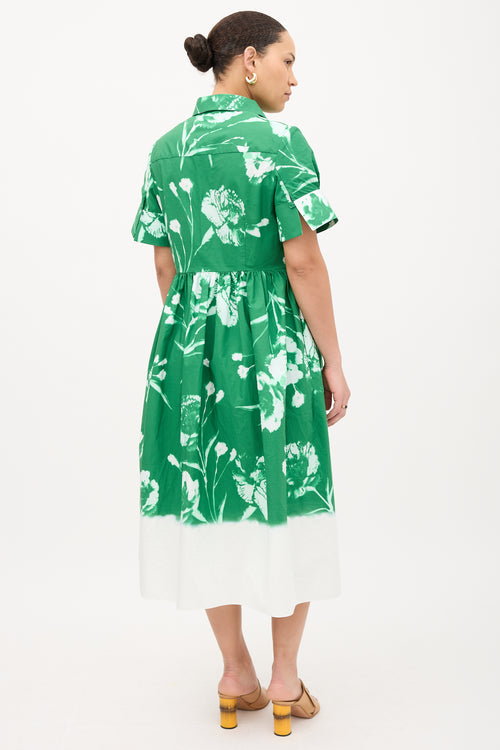 Erdem Tie Dye Shirt Dress