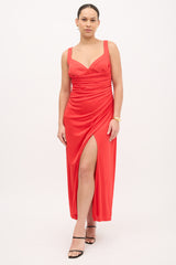 Monique Lhuillier Ruched Dress
