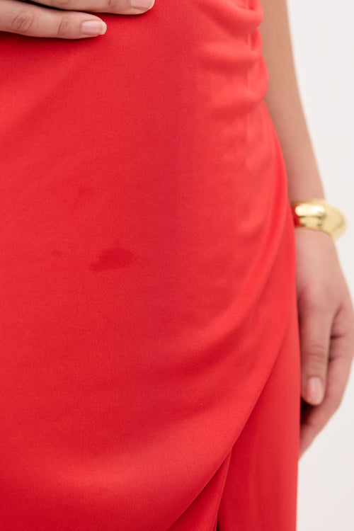 Monique Lhuillier Ruched Dress