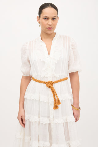 Zimmermann Amelie Belted Dress