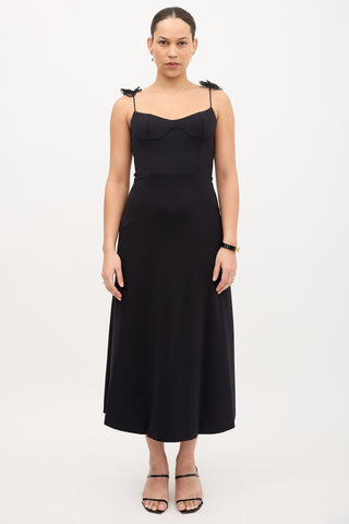 Magda Butrym Neoprene Balconette Dress