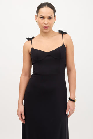 Magda Butrym Neoprene Balconette Dress