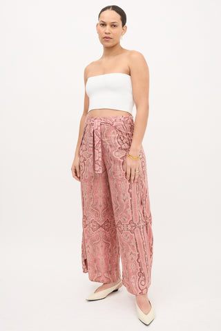 Zimmermann Paisley Realm Wrap Pant