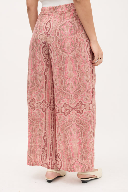 Zimmermann Paisley Realm Wrap Pant
