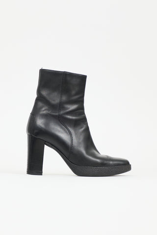 Tod's Leather Zip Boot