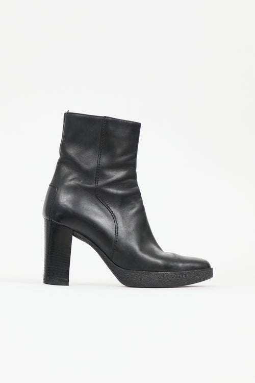 Tod's Leather Zip Boot