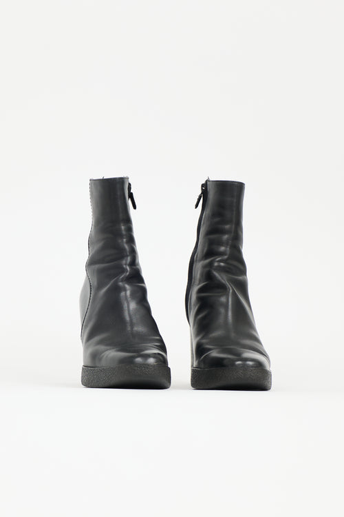 Tod's Leather Zip Boot