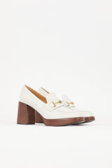 Tod's Leather Heeled Loafer