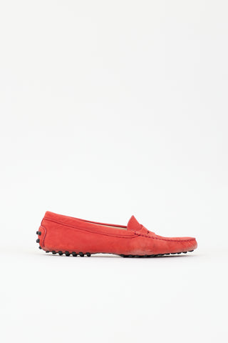 Tod's Suede Gommino Loafer