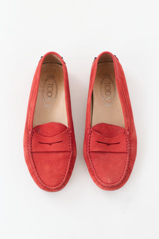 Tod's Suede Gommino Loafer