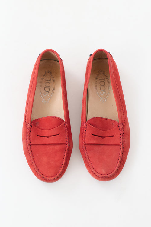 Tod's Suede Gommino Loafer